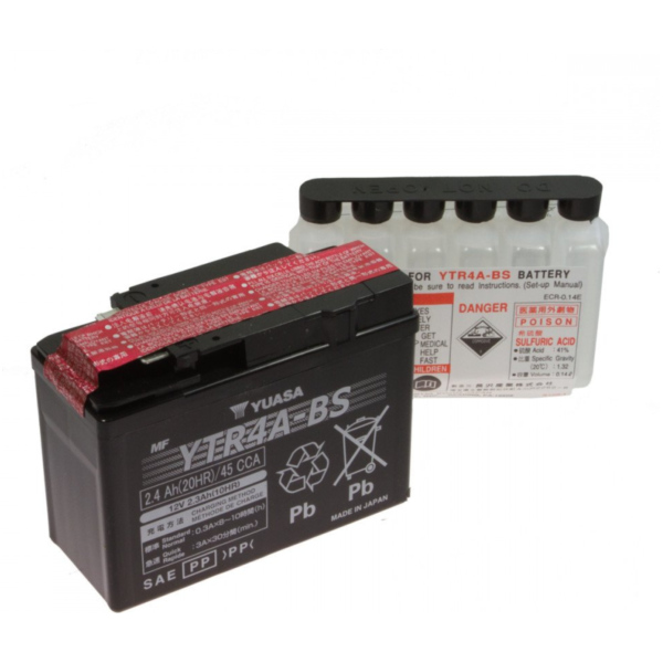 Motorradbatterie YTR4A-BS Yuasa