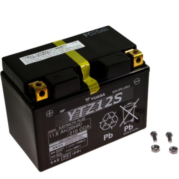 Motorradbatterie YTZ12S wet Yuasa