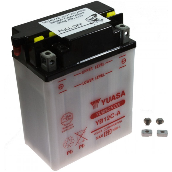 Motorcycle Battery YB12C-A YUASA