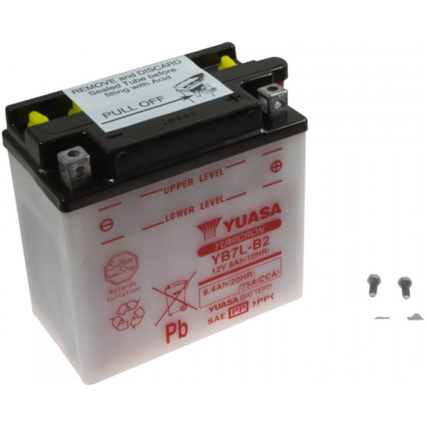 Motorradbatterie YB7L-B2 Yuasa