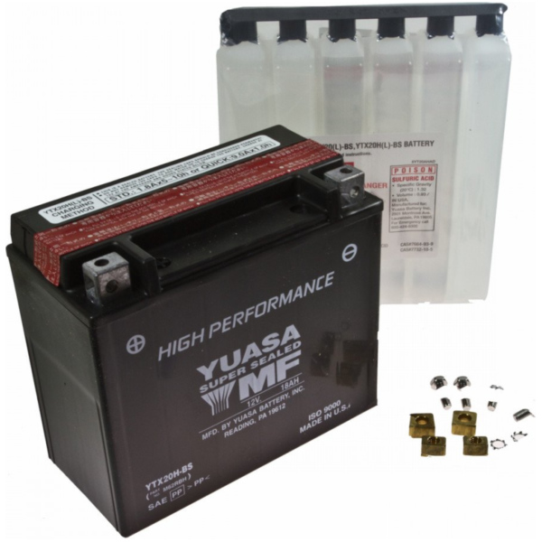Motorcycle Battery YTX20H-BS YUASA