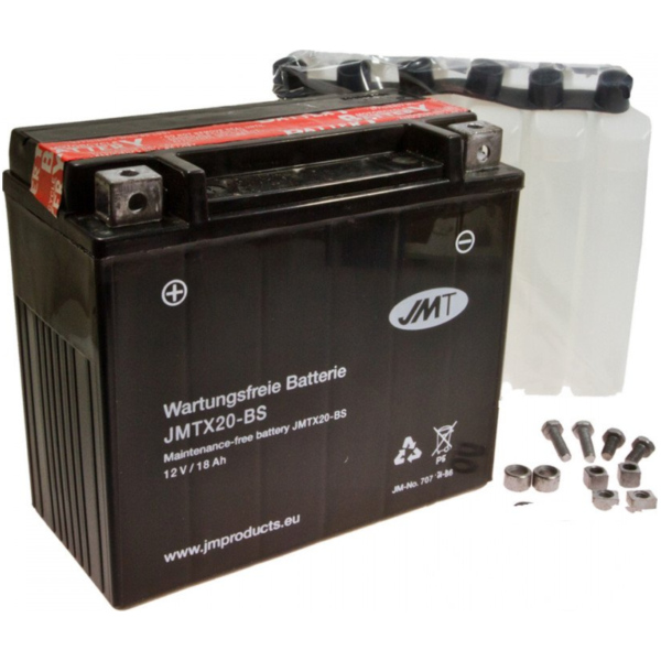 Motorradbatterie YTX20-BS JMT