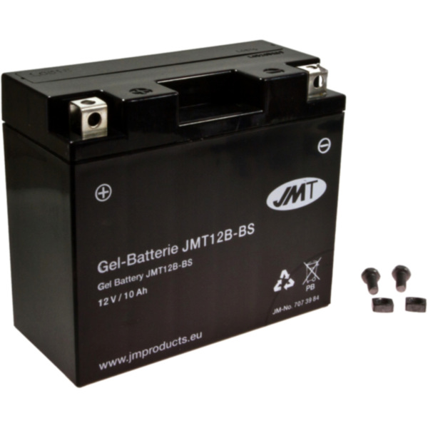 Motorcycle Battery YT12B-BS GEL JMT fitting for Yamaha YZF-R6  600 RJ031 2000, 120 PS, 88 kw