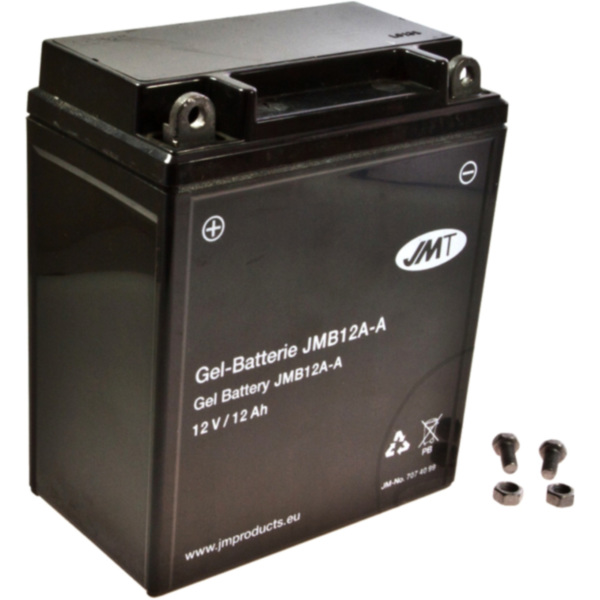 Motorradbatterie YB12A-A Gel JMT