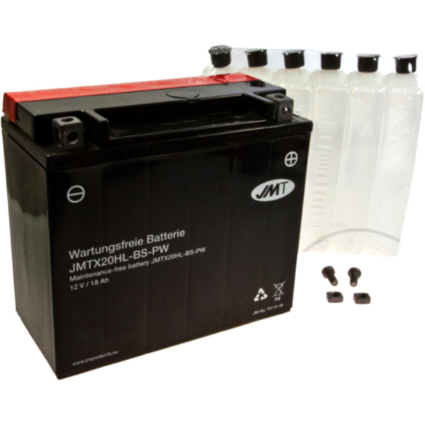 Motorradbatterie YTX20HL-BS-PW JMT