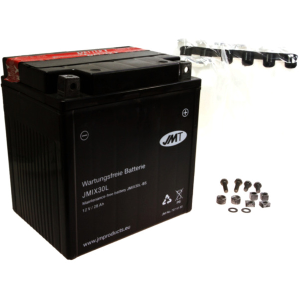 Motorcycle Battery YIX30L-BS JMT fitting for Polaris Ranger Mid Size 4WD 500  2007, 30 PS, 22 kw