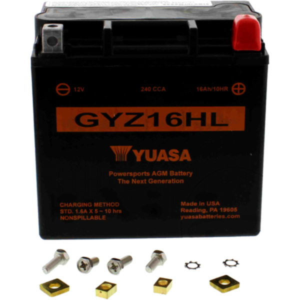 Motorradbatterie GYZ16HL wet Yuasa