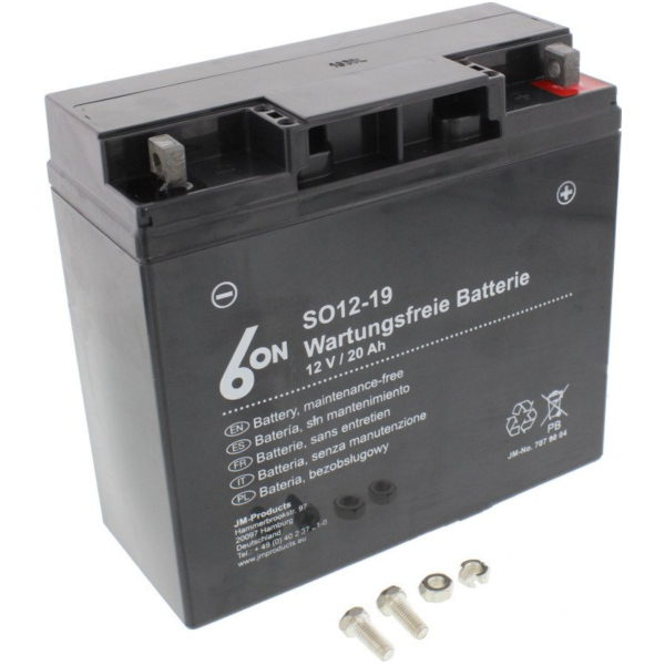 Batterie Motorrad 12-19 wet 6ON