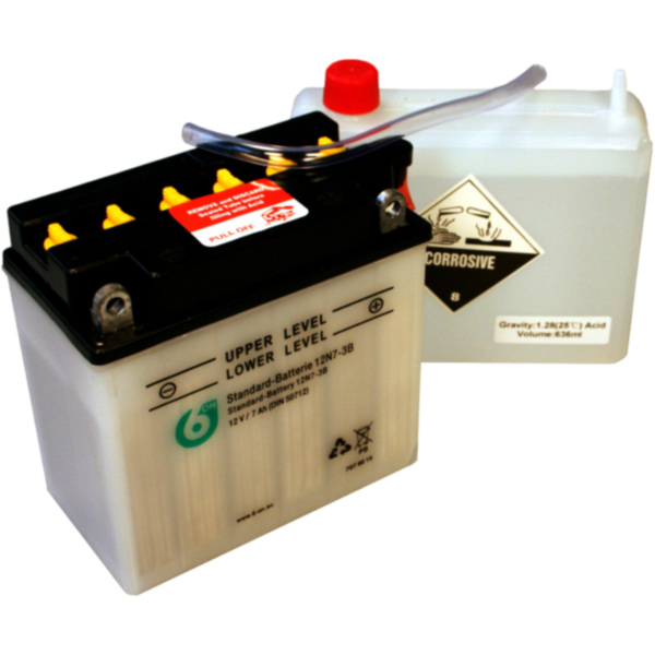 Motorcycle Battery 12N7-3B 6-ON