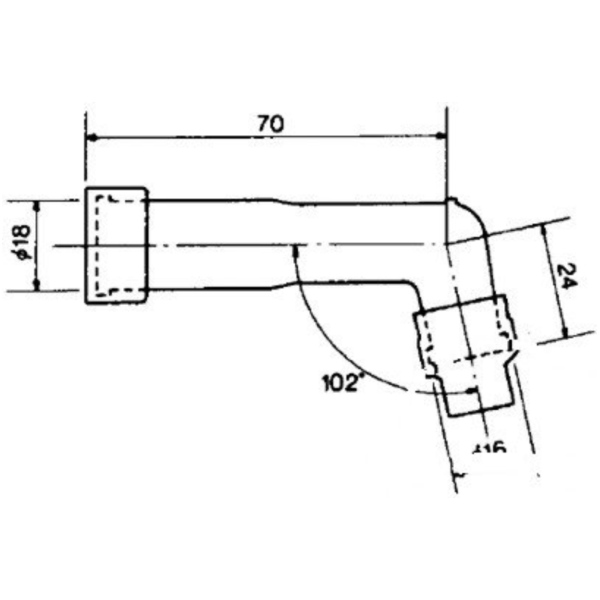 Spark plug cap ngk xb05f-r_1