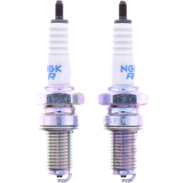 Spark plug dr9ea ngk fitting for Kawasaki GPZ  500 EX500D 1998, 60/50/34/27 PS, 44/37/25/20 kw
