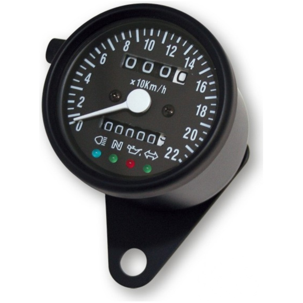 Speedometer mechanical black