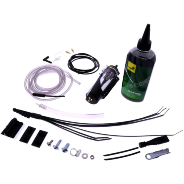 V System Scottoiler All Climate Biodegradable Green 40th Aniversary Special Edition passend für Yamaha TZR  250 2MA 1987, 50 PS, 37 kw