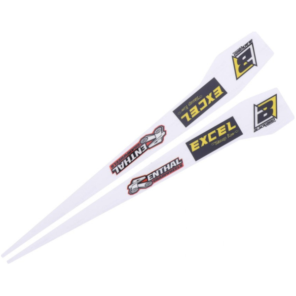Sticker swingarm black bird racing 1092406