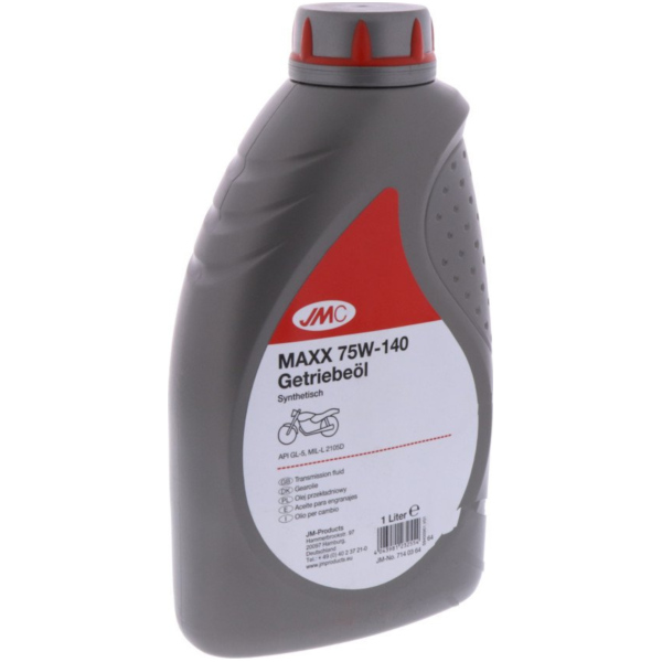 Getriebeöl 75W140 1 Liter JMC passend für Piaggio MP3  400 M64200 2010, 32,6 PS, 24 kw