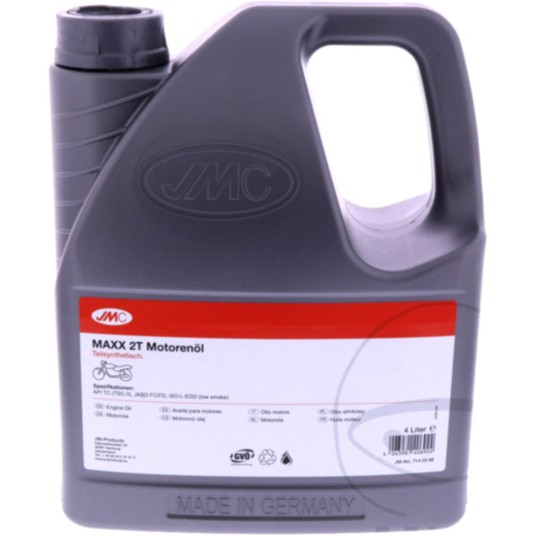 2 stroke engine oil 4l jmc fitting for Gilera Runner  50 C46100 2007, 4,5 PS, 3,3 kw