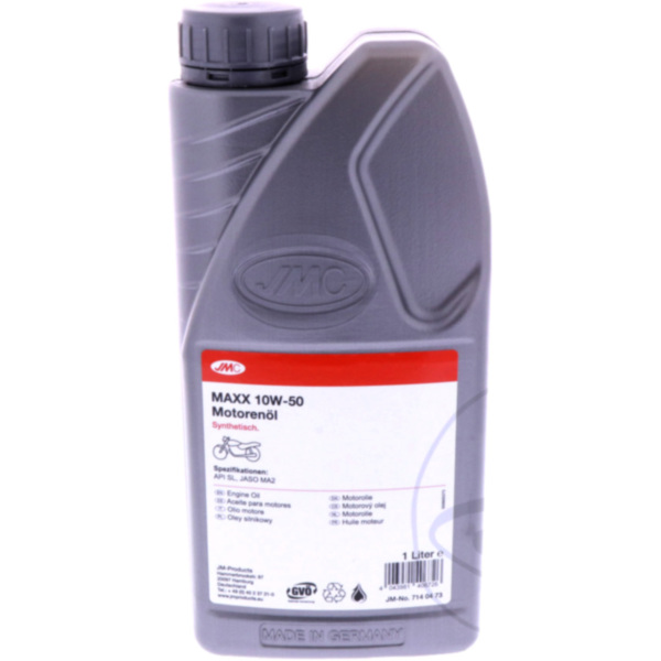 Engine oil 10w50 4-stroke 1l jmc fitting for Aprilia SXV  550 VSL00 2007, 69/34 PS, 51/25 kw