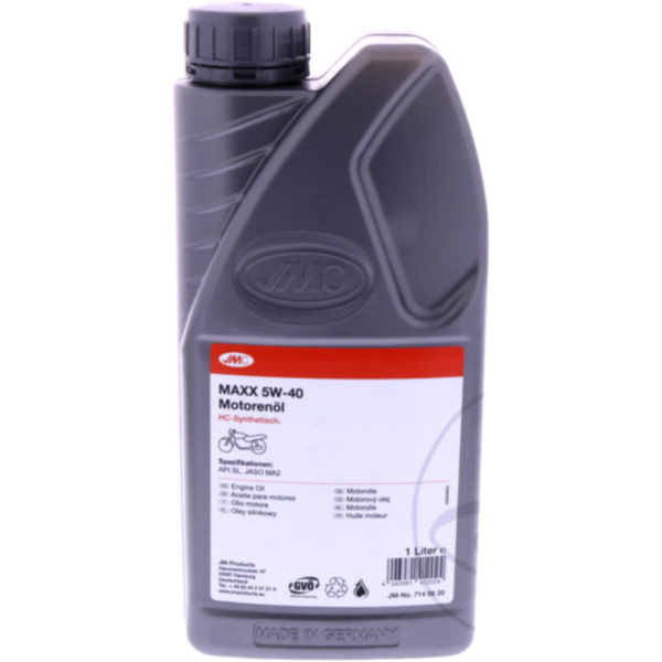 Motoröl 5W40 4T 1 Liter JMC Maxx HC-Synthese