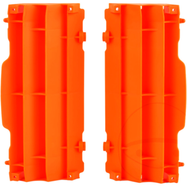 Radiator guards orange fitting for KTM EXC  200  2008, 8,2/37 PS, 6/27 kw