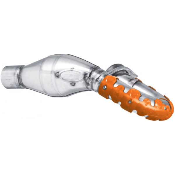 Auspuffrohrschutz orange