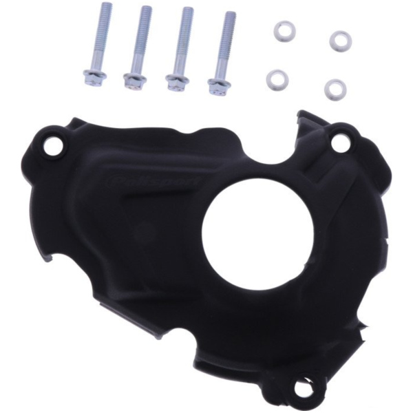 Ignition cover protector black