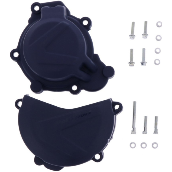 Clutch/ ignition cover protector blue 90965