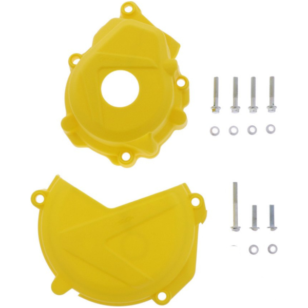 Clutch/ ignition cover protector yellow 90977
