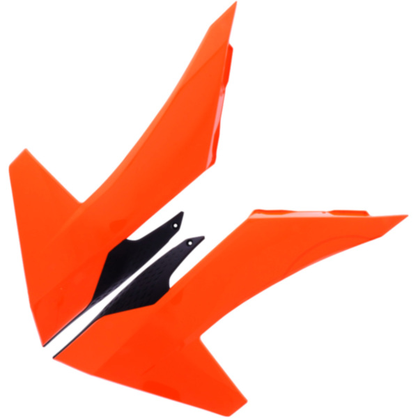 Kühlerlamellen Satz schwarz/orange