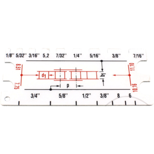 KETTENLEHRE JMP passend für Yamaha TT-R  90 CB06W 2005, 5,6 PS, 4,1 kw