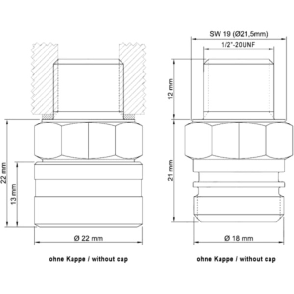 Oil drain plug one way valve SB210711SNA_1