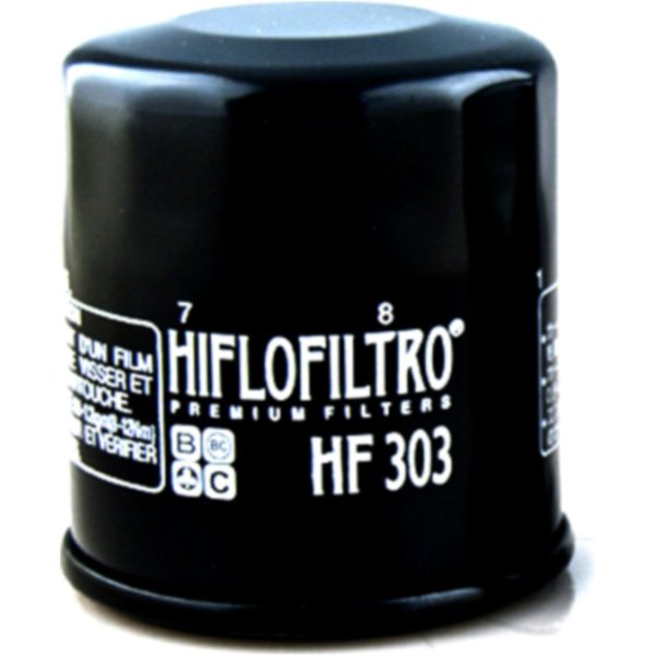 Oil filter hiflo premium HF303 fitting for Honda NTV Revere 650 RC33A 1996, 53 PS, 39 kw