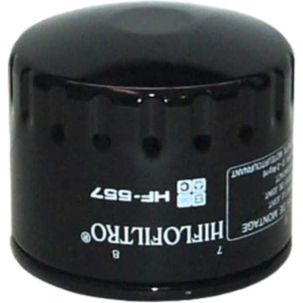 Oil filter hiflo HF557 fitting for Bombardier Traxter  500  2005, 19,5 PS, 14,3 kw