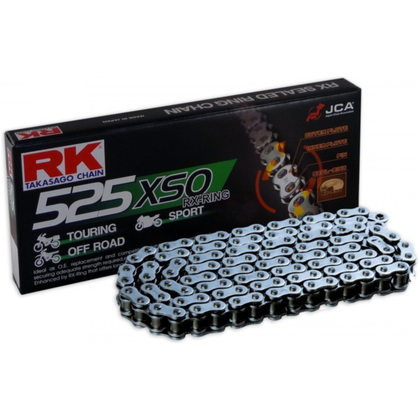 RK X-Ring Chain  525XSO/116 fitting for BMW F 700 ABS ESA 800 4G80/K70 2017, 75 PS, 55 kw