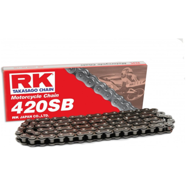 Rk std chain 420sb/128 fitting for KSR-Moto TR Competition 50  2016, 3 PS, 2,2 kw