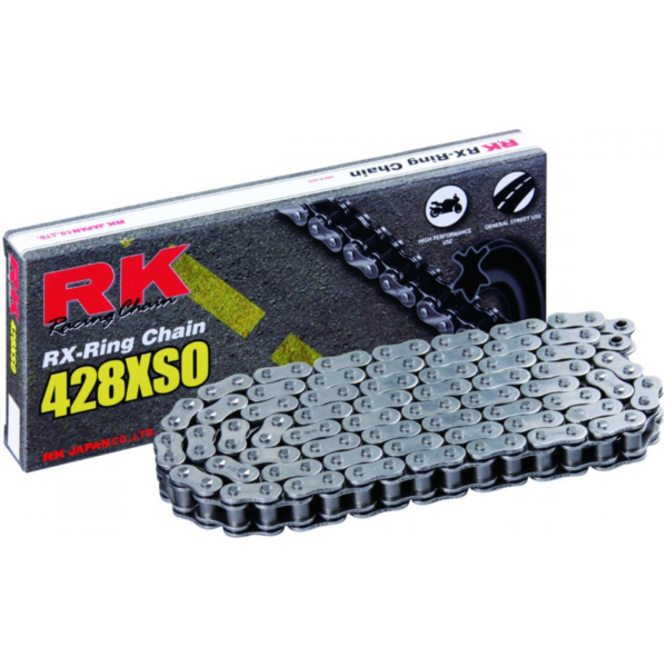 RK X-Ring Chain  open M CLIP RK428XSO124CL fitting for ATU Meteorit Cruiser 125 RF-25 1998, 11 PS, 8 kw