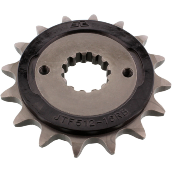 Front sprocket 16 tooth pitch 520 JTF51216RB fitting for Kawasaki GPZ  500 EX500D 1998, 60/50/34/27 PS, 44/37/25/20 kw