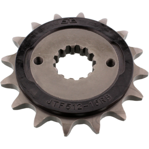 Front sprocket 16 tooth pitch 520 JTF51216RB fitting for Kawasaki ER Twister 500  2004, 49 PS, 36 kw