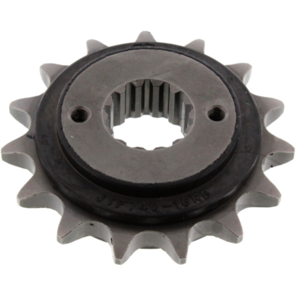 Front sprocket 15 tooth pitch 525 JTF74015RB fitting for Ducati Hypermotard  796 B101AA/B102AA/B105AA 2012, 81 PS, 57 kw