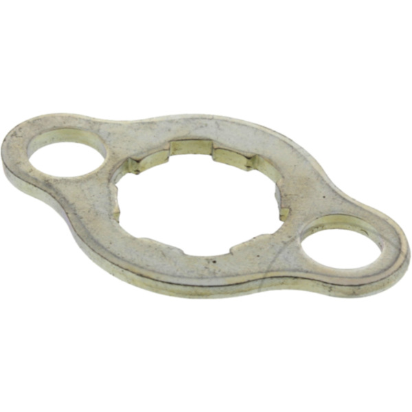 Front sprocket lock plate