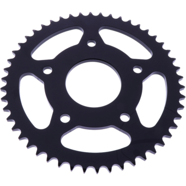 Rear sprocket 54 tooth pitch 428 black fitting for Derbi GPR Racing 125 GS1A1A 2005, 15 PS, 11 kw