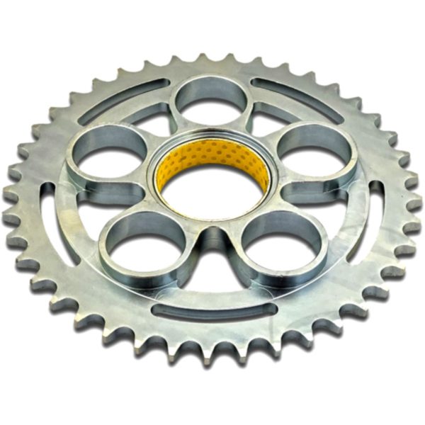 Rear sprocket 41 tooth 525 silver fitting for Ducati Monster  1000 M417AA/M418AA 2007, 130 PS, 96 kw