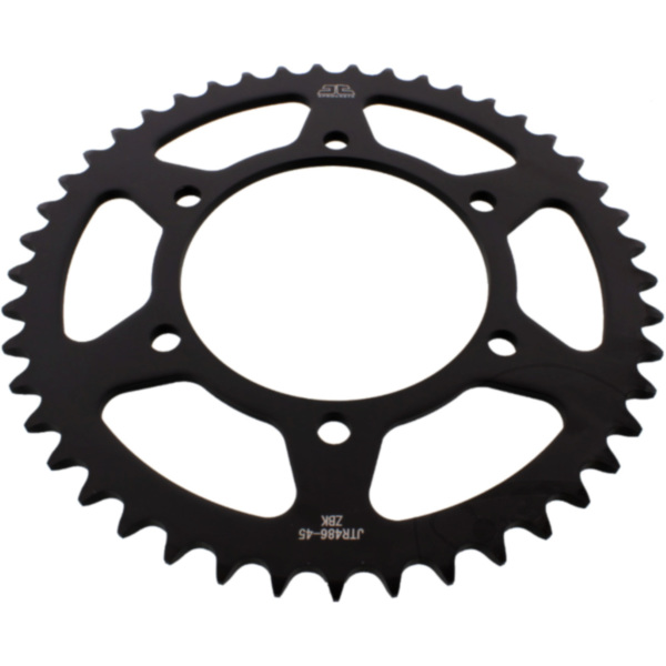 sprocket 45Z Pitch 520 black fitting for Kawasaki GPZ  500 EX500D 1998, 60/50/34/27 PS, 44/37/25/20 kw