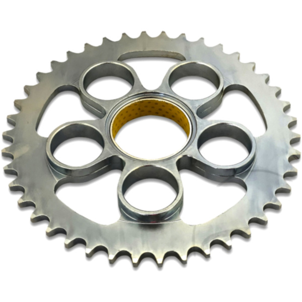 Rear sprocket 42 tooth 525 silver 502902042 fitting for Ducati 916 Senna I Monoposto 916 916S 1996, 109 PS, 80 kw