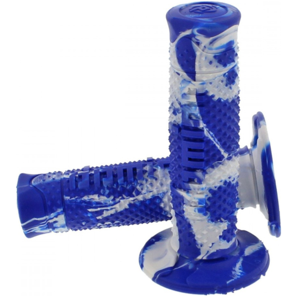 Lenkergriffe Griffgummi blau/weiß Domino A26041C92A70