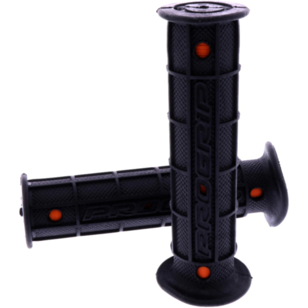 Grips atv black/orange