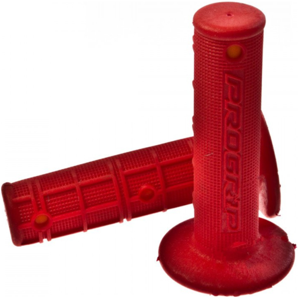 Lenkergriffe Griffgummi orange/rot