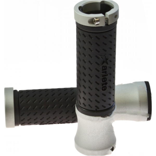 Grips aluminium silver