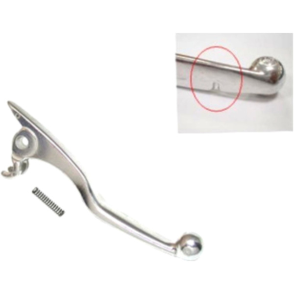 Brake lever forged aluminium BA17BEL0008P fitting for KTM SX Racing 450  2003, 54 PS, 40 kw