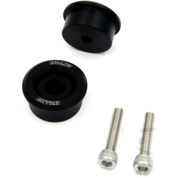 Bar ends alu black daytona 969409