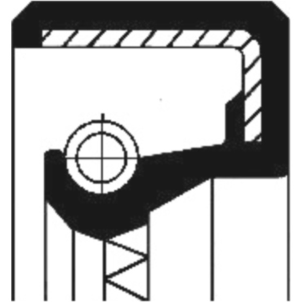 Shaft seal 12000748B fitting for Gas Gas MC  125  2008, 